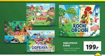 Lidl Samolepkové album nabídka