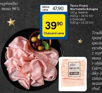 Tesco Tesco finest mortadella bologna 120 g nabídka