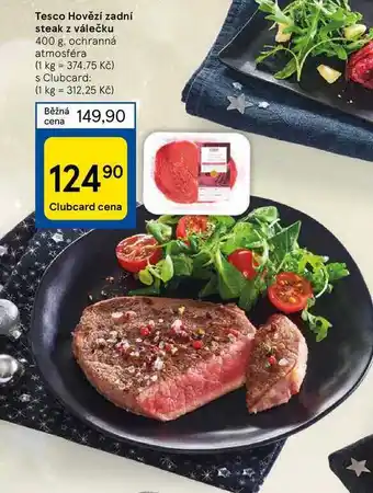 Tesco Tesco hovězí zadní steak z válečku 400 g nabídka