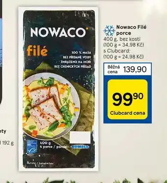 Tesco Nowaco filé porce 400 g nabídka