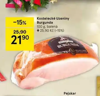 Tesco Kostelecké uzeniny burgunda 100 g nabídka