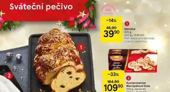 Tesco Vánočka 400 g nabídka