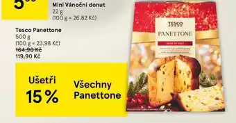 Tesco Tesco panettone 500 g nabídka