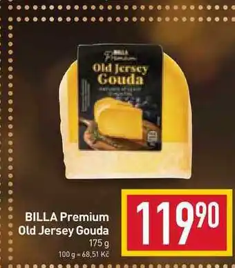 Billa Billa premium old jersey gouda 175 g nabídka