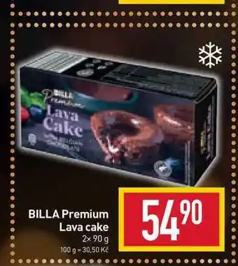 Billa Billa premium lava cake 2x 90 g nabídka