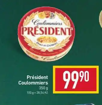 Billa Président coulommiers 350 g nabídka