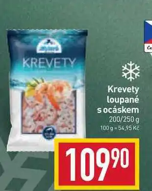 Billa Krevety loupané s ocáskem 200/250 g nabídka