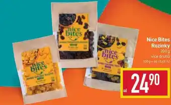 Billa Nice bites rozinky 200 g nabídka