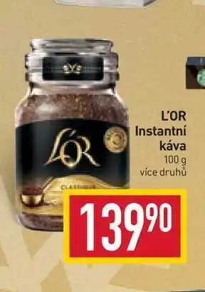 Billa L'or instantní káva 100 g nabídka
