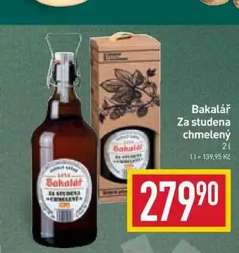 Billa Bakalář za studena chmelený 2l nabídka