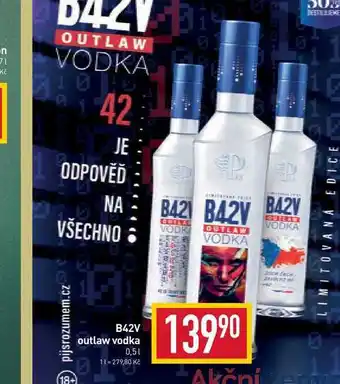 Billa B42v outlaw vodka 0,5l nabídka