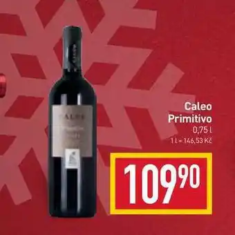 Billa Caleo primitivo 0,75l nabídka