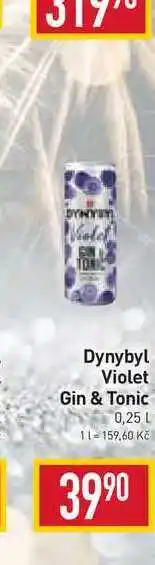 Billa Dynybyl violet gin & tonic 0,25l nabídka