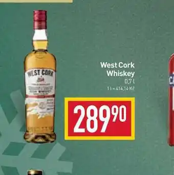Billa West cork whiskey 0,7l nabídka