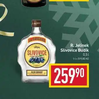 Billa R. jelínek slivovice budík 0,5l nabídka