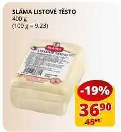 Flop Sláma listové těsto 400 g nabídka