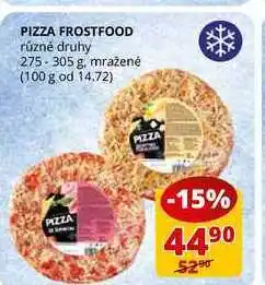 Flop Pizza frostfood různé druhy 275-305 g nabídka