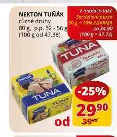 Flop Nekton tuňák různé druhy 80 g. p.p. 52-56 g nabídka