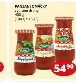 Flop Panzani omáčky vybrané druhy 400 g nabídka