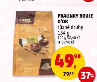 Penny Market Pralinky boule d'or různé druhy, 154 g nabídka
