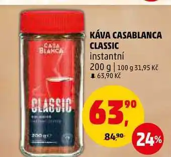 Penny Market Káva casablanca classic instantní, 200 g nabídka