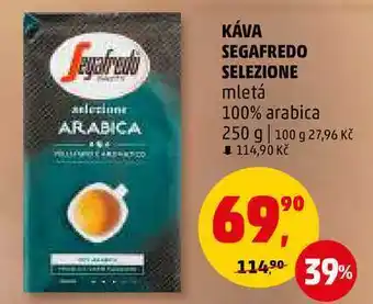 Penny Market Káva segafredo selezione mletá 100% arabica, 250 g nabídka