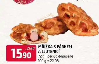 Terno Mřížka s párkem a ljutenicí 72 g nabídka
