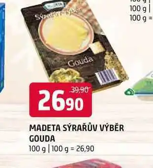 Terno Madeta sýrařův výběr gouda 100 g nabídka