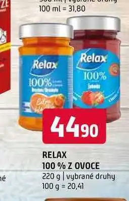 Terno Relax 100% z ovoce 220 g nabídka