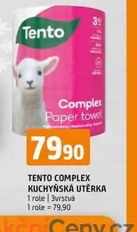 Terno Tento complex kuchyňská utěrka 1 role nabídka