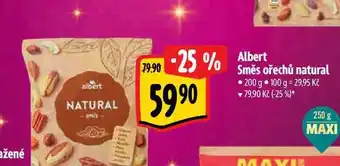 Albert Albert směs ořechů natural • 200 g nabídka