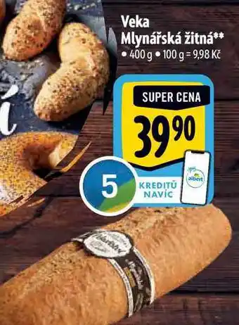 Albert Veka mlynářská žitná 400 g nabídka