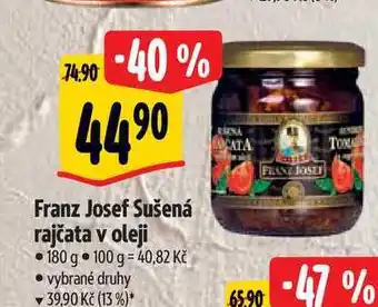 Albert Franz josef sušená rajčata v oleji 180 g nabídka
