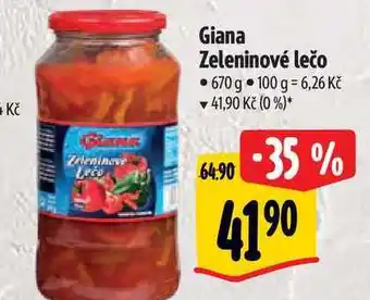 Albert Giana zeleninové lečo 670 g nabídka