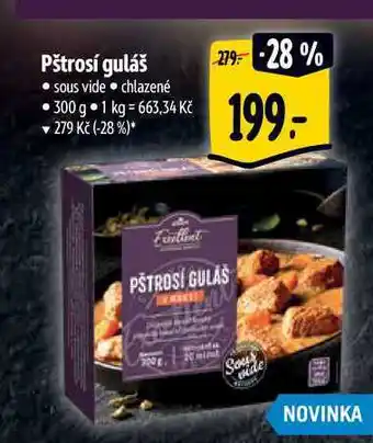 Albert Pštrosí guláš 300 g nabídka