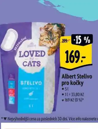 Albert Albert stelivo pro kočky 5 l nabídka