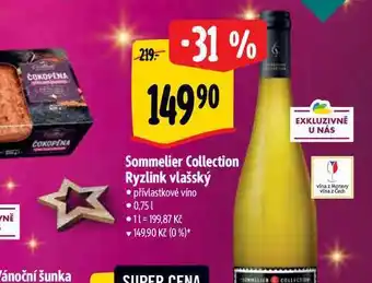 Albert Sommelier collection ryzlink vlašský 0,75 l nabídka