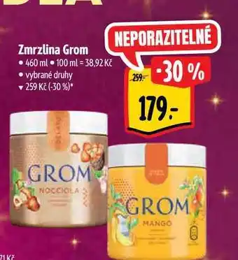 Albert Zmrzlina grom • 460 ml nabídka