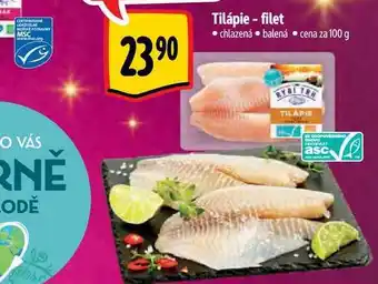 Albert Tilápie - filet 100 g nabídka