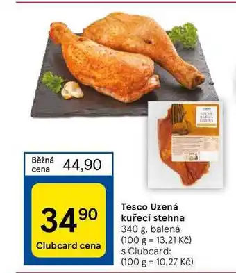 Tesco Tesco uzená kuřecí stehna 340 g nabídka
