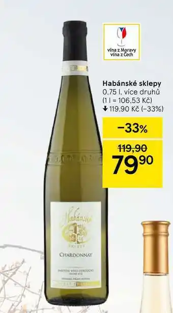 Tesco Habánské sklepy 0,75 l nabídka