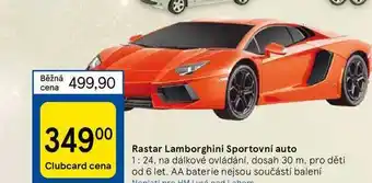 Tesco Rastar lamborghini sportovní auto nabídka