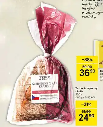 Tesco Tesco šumperský chléb 450 g nabídka