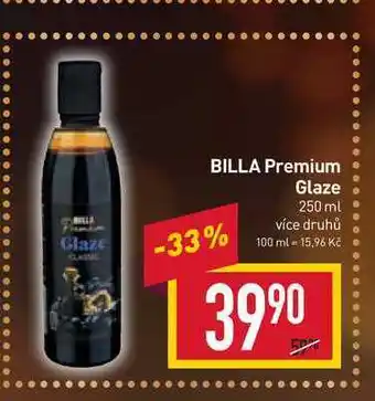 Billa Billa premium glaze 250 ml nabídka