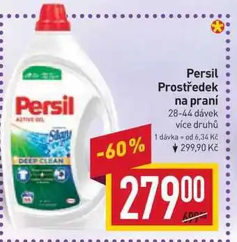 Billa Persil prostředek na praní 28-44 dávek nabídka