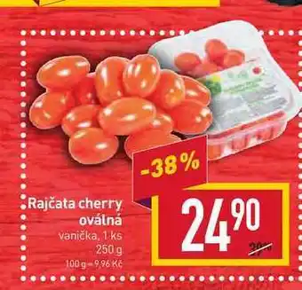 Billa Rajčata cherry oválná vanička, 1 ks 250 g nabídka