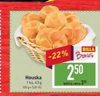 Billa Houska 1 ks, 43 g nabídka