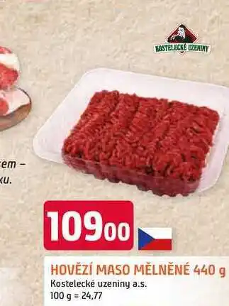 Trefa Hovězí maso mělněné 440 g nabídka