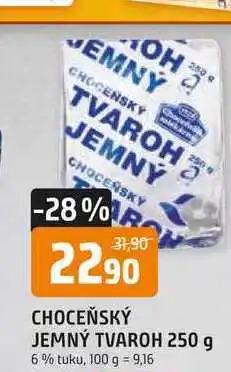 Trefa Choceňský jemný tvaroh 250 g 6% tuku nabídka