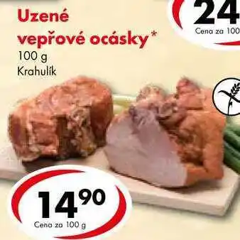 CBA Uzené vepřové ocásky, 100 g nabídka